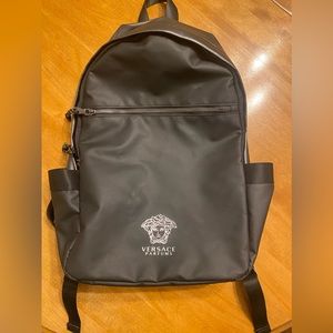 Versace Black Backpack